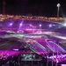 Inauguracion juegos Stadium - iluminacion mediterraneo Bolivia